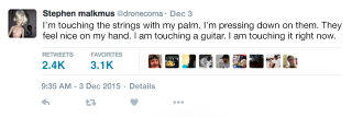 Illustration for article titled Pavement Fans Rejoice! Stephen Malkmus Just Announced That He Is Touching A Guitar Right Now